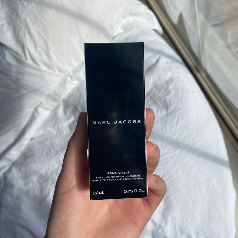 Marc Jacobs Remarcable full coverage foundation.